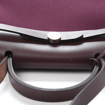 Hermes Vache Hunter Toile Officier Herbag Zip 31 PM Prune 13 of 16