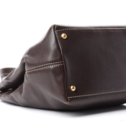 Chanel Caviar Shoulder Bag Brown 7 of 8