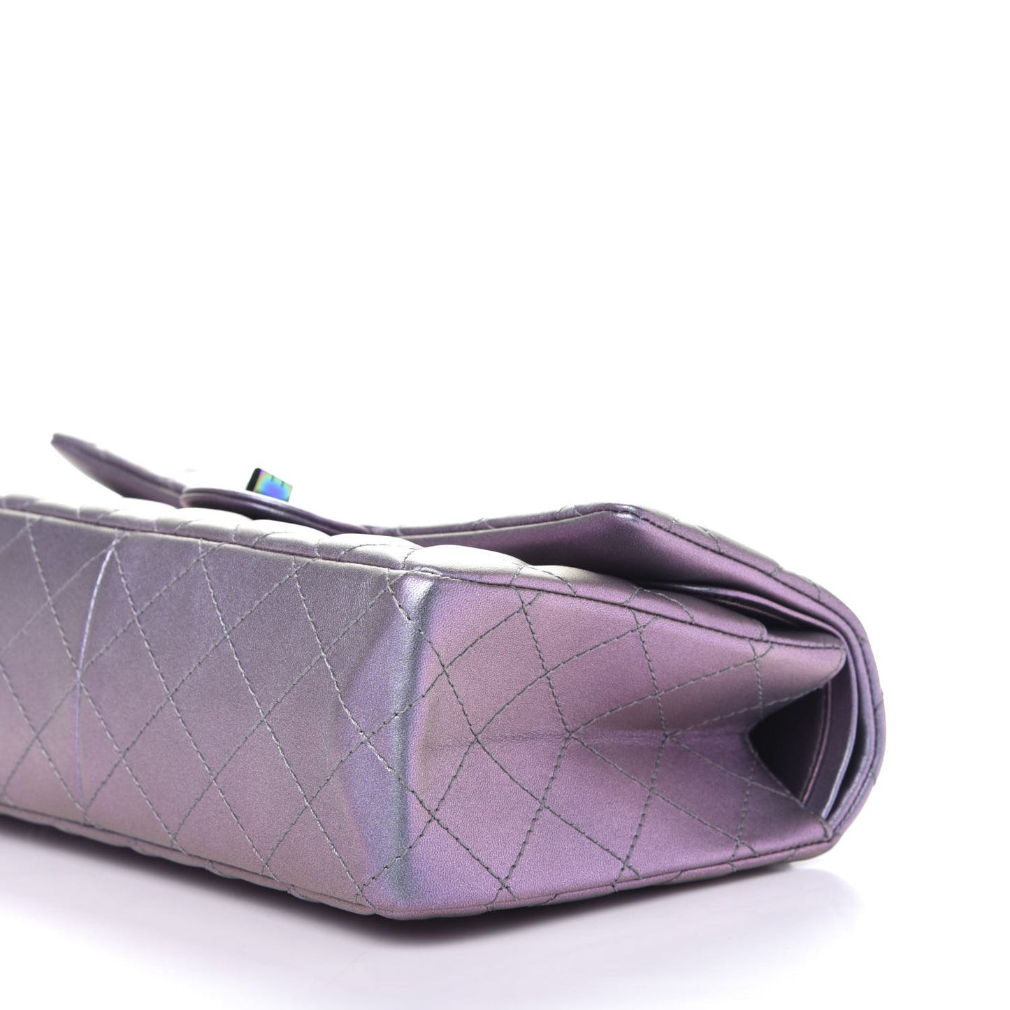 Iridescent Lambskin Quilted 2.55 Reissue 226 Flap Light Purple