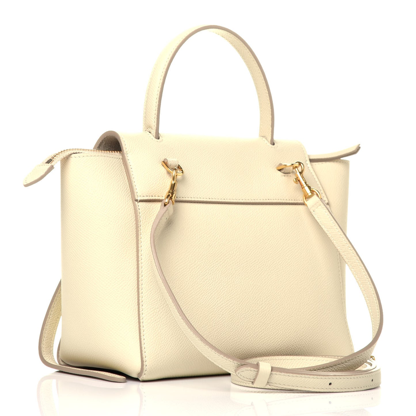 Grained Calfskin Nano Belt Bag Linen