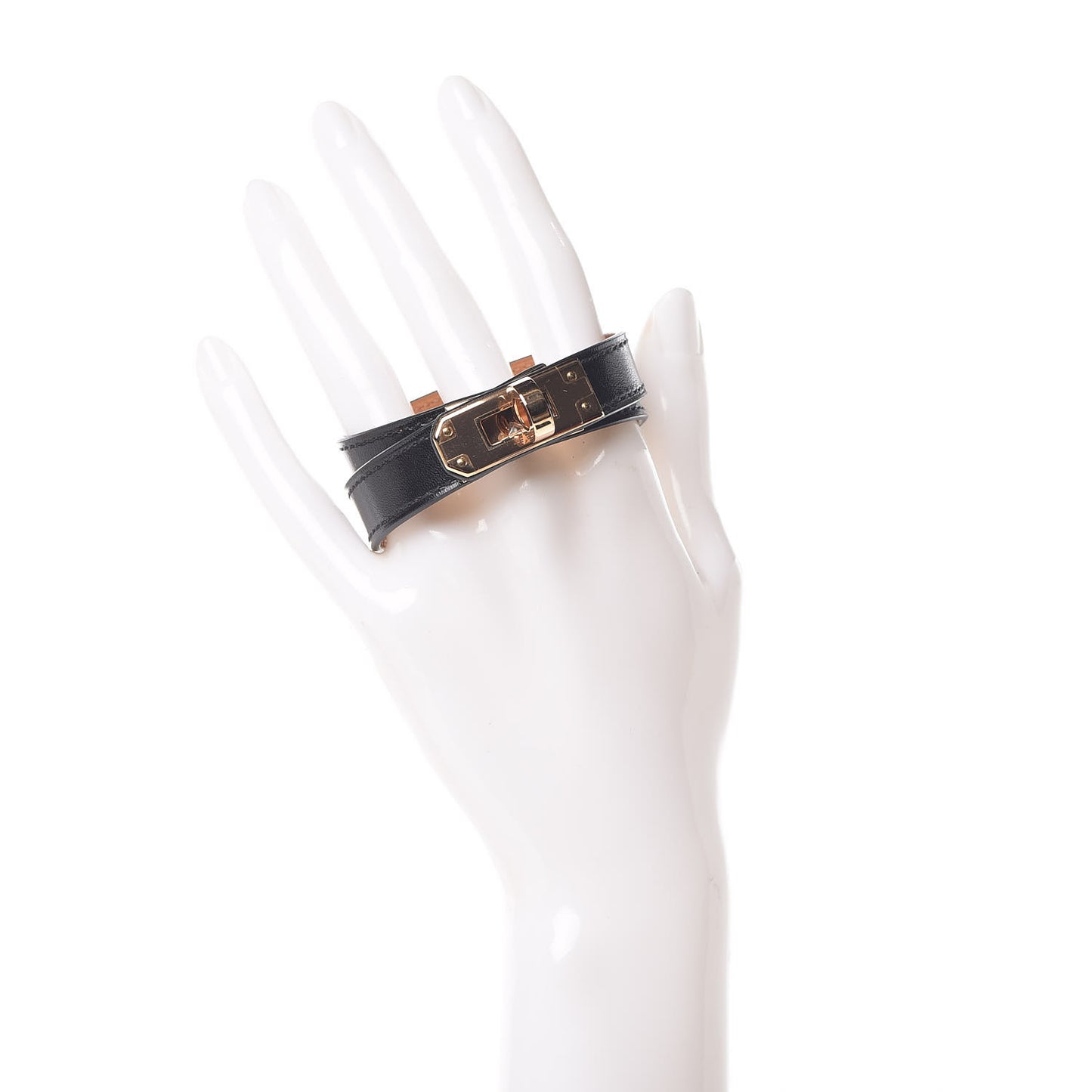 Box Kelly Double Tour Bracelet T2 Black