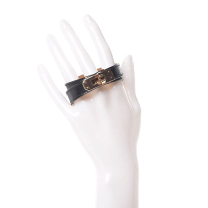 Hermes Box Kelly Double Tour Bracelet T2 Black 2 of 7