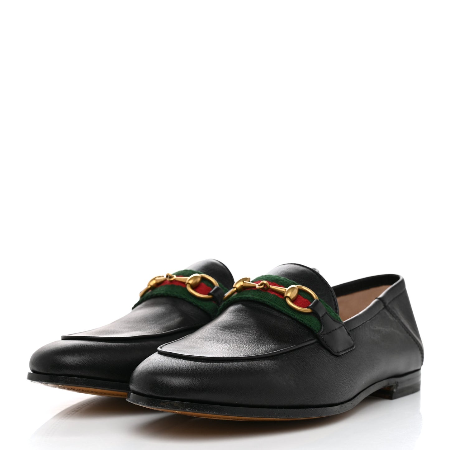 Malaga Kid Web Womens Horsebit Loafers 36 Black