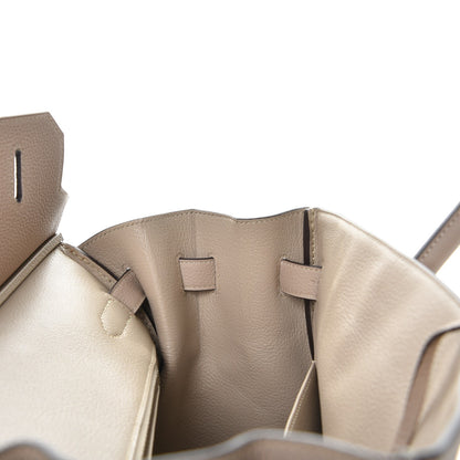 Hermes Togo Birkin 35 Gris Tourterelle 13 of 36