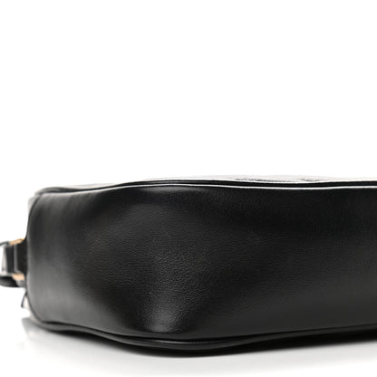 Saint Laurent Calfskin Matelasse Monogram Lou Camera Bag Black 9 of 11