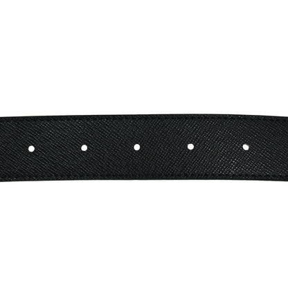 Louis Vuitton Calfskin Monogram 30mm LV Initiales Reversible Belt 85 34 Black 5 of 5