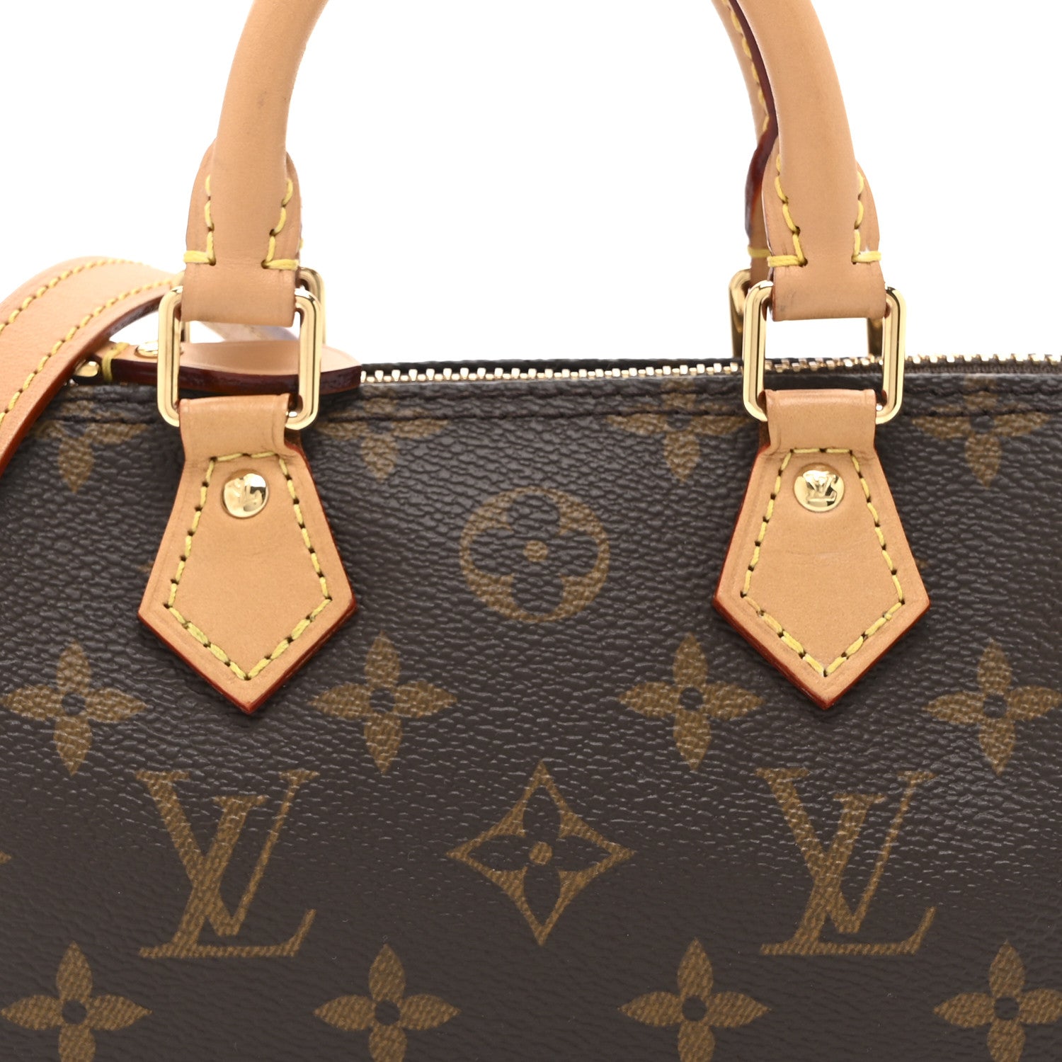 Louis Vuitton Monogram Nano Speedy Bandouliere 8 of 11
