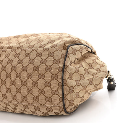 Gucci Monogram Medium Sukey Boston Bag Dark Brown 9 of 10
