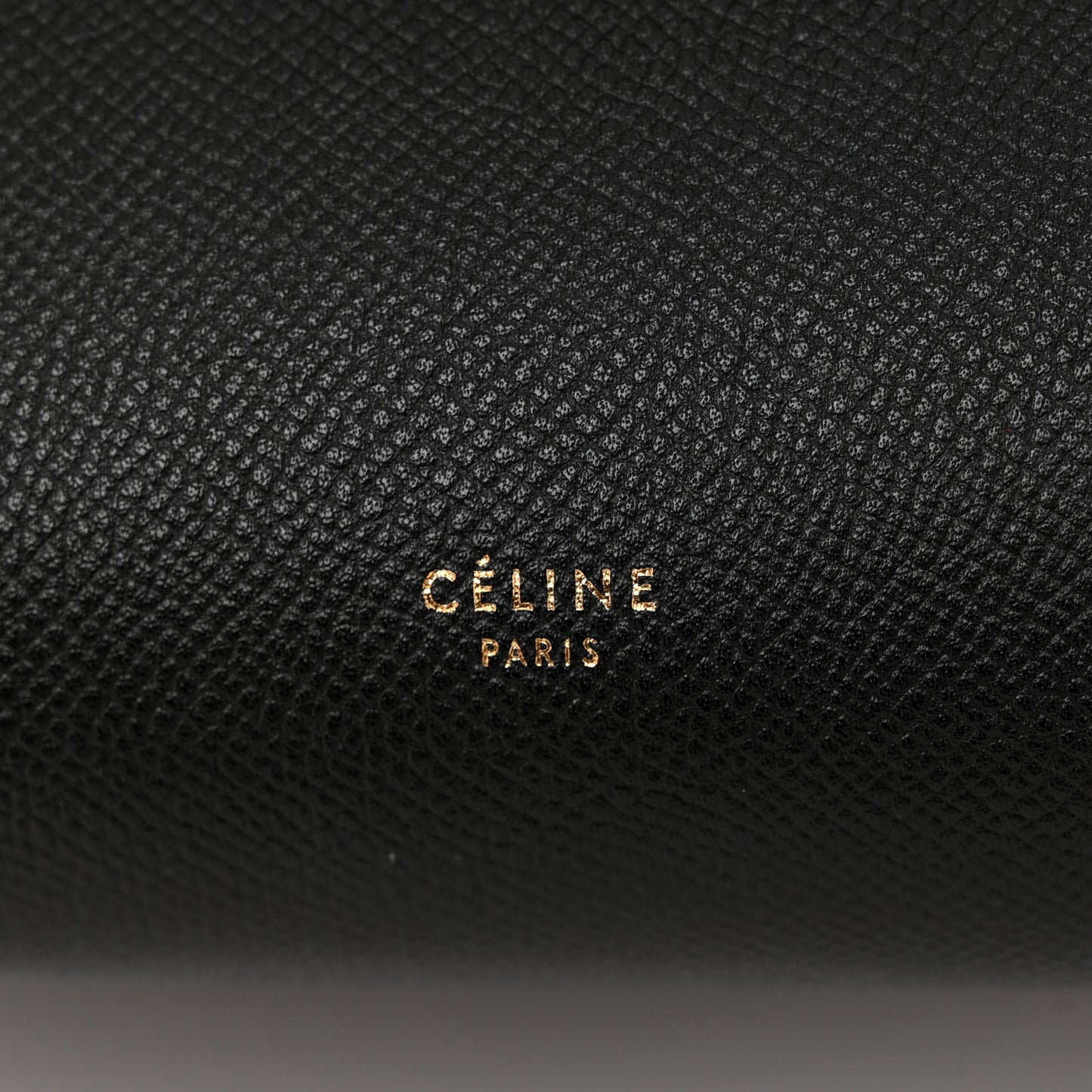 Grained Calfskin Mini Belt Bag Black