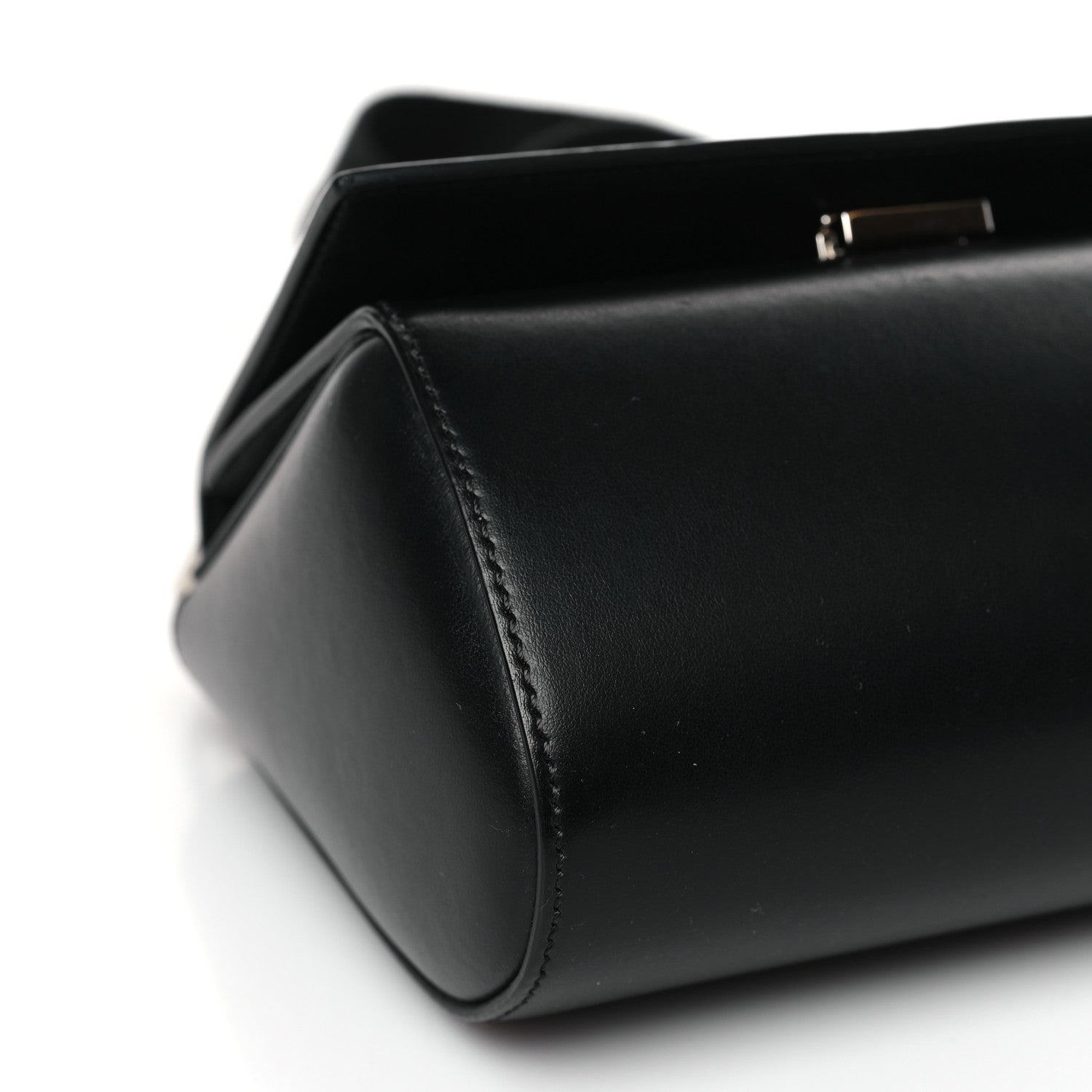 Givenchy Calfskin Mini Pandora Box Logo Strap Crossbody Bag Black 8 of 10