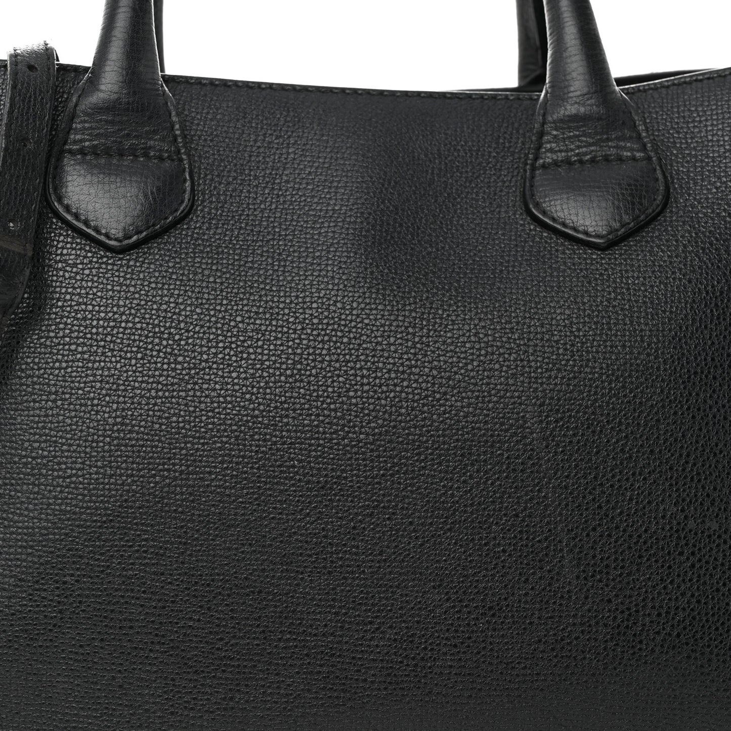 Derby Calfskin House Check Medium Banner Tote Black