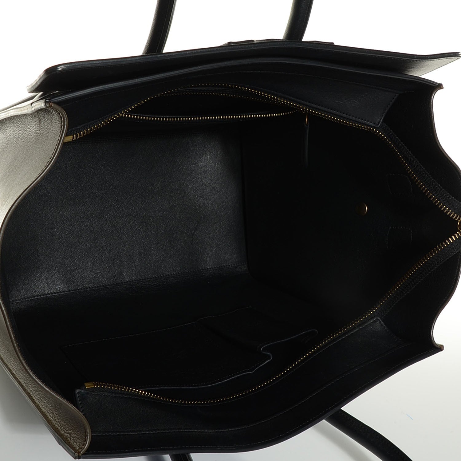Celine Smooth Calfskin Mini Tri-Color Luggage Indigo 5 of 7