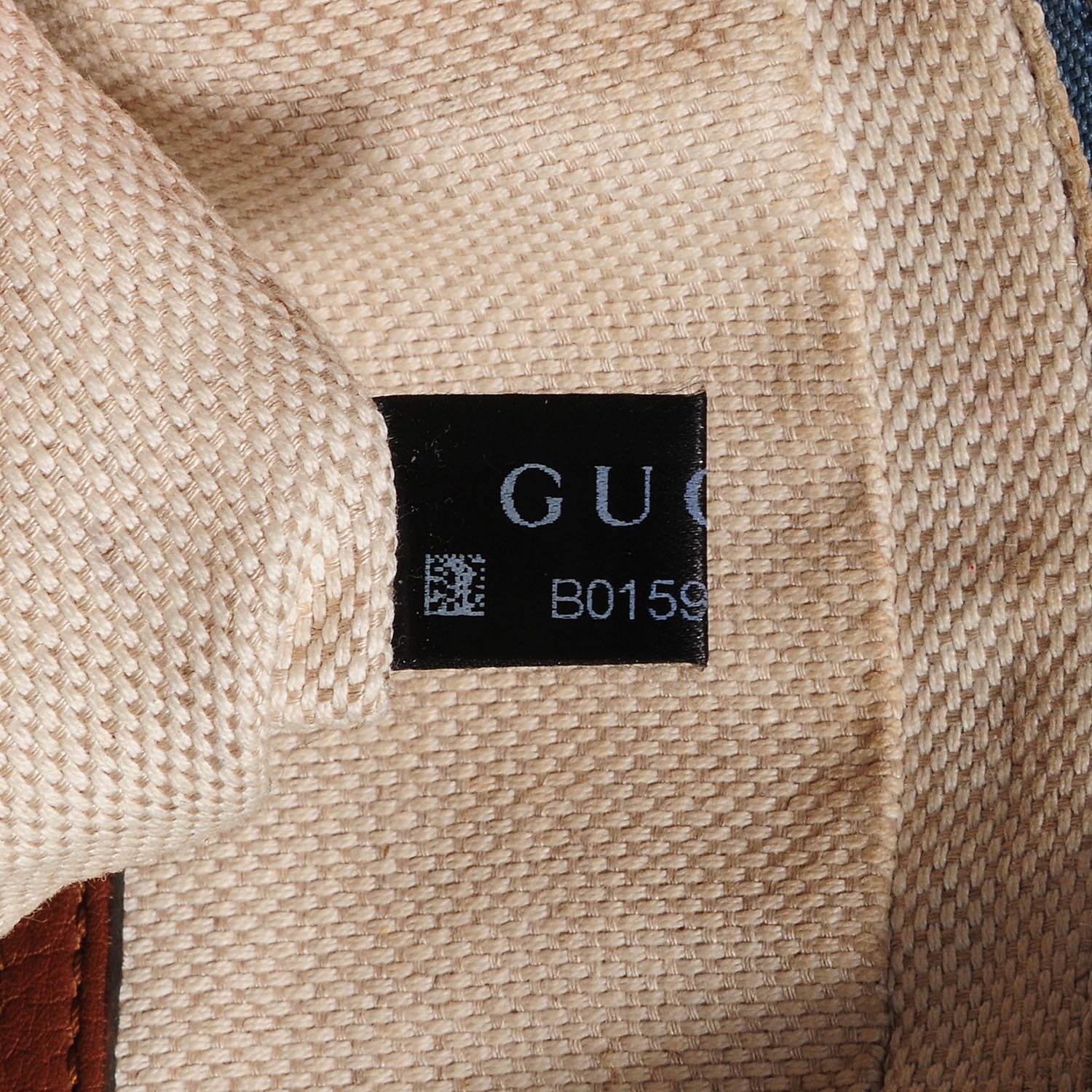 Gucci Denim Small Soho Bowler Blue 8 of 9