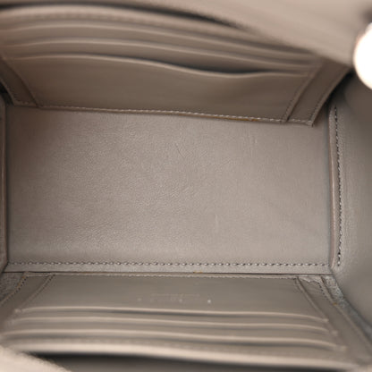 Saint Laurent Calfskin Monogram Toy Cabas  Oyster Grey 5 of 10