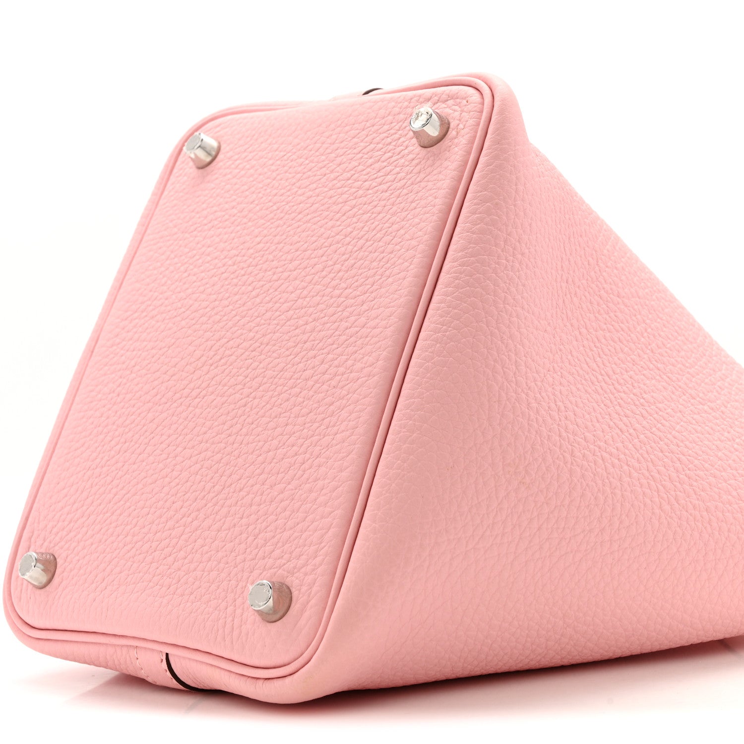 Hermes Taurillon Clemence Picotin Lock 18 PM Rose Sakura 1833752