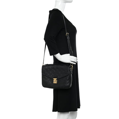 Louis Vuitton Empreinte Pochette Metis Black 2 of 19