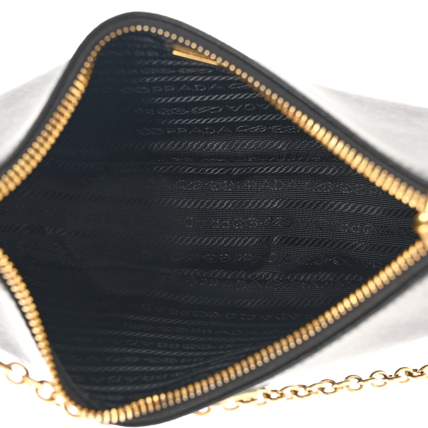 Saffiano Lux Re-Edition 2005 Shoulder Bag Black