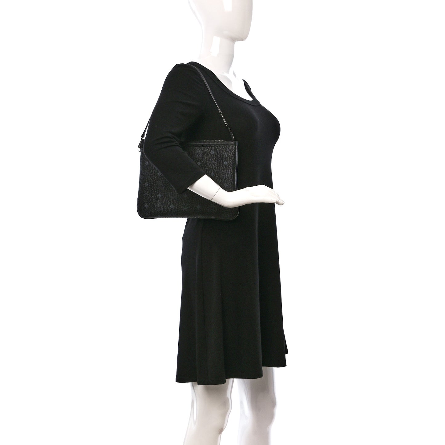 Visetos Liz Shopper Tote Pouch Black