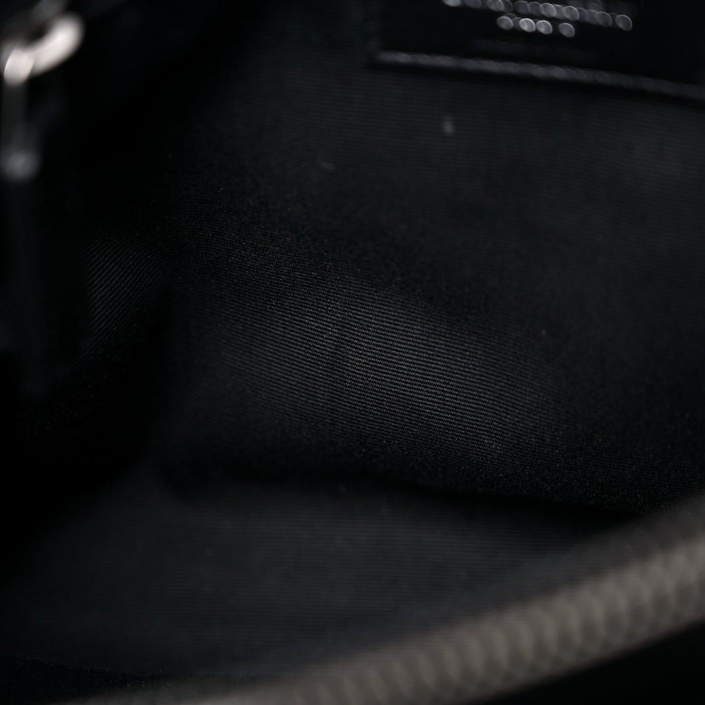 Calfskin Y Quilted Monogram Medium Loulou Chain Satchel Black