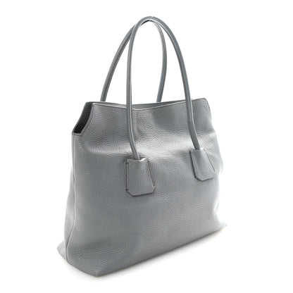 Burberry London Grainy Calfskin Medium Baynard Tote Storm Grey 3 of 14