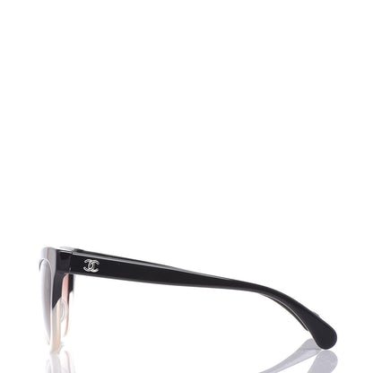 Chanel Acetate CC Cat Eye Summer Sunglasses 5350 Black 3 of 7