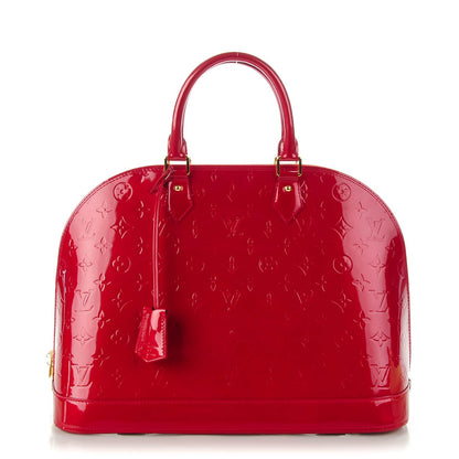 Louis Vuitton Vernis Alma GM Pomme D'Amour 1 of 7