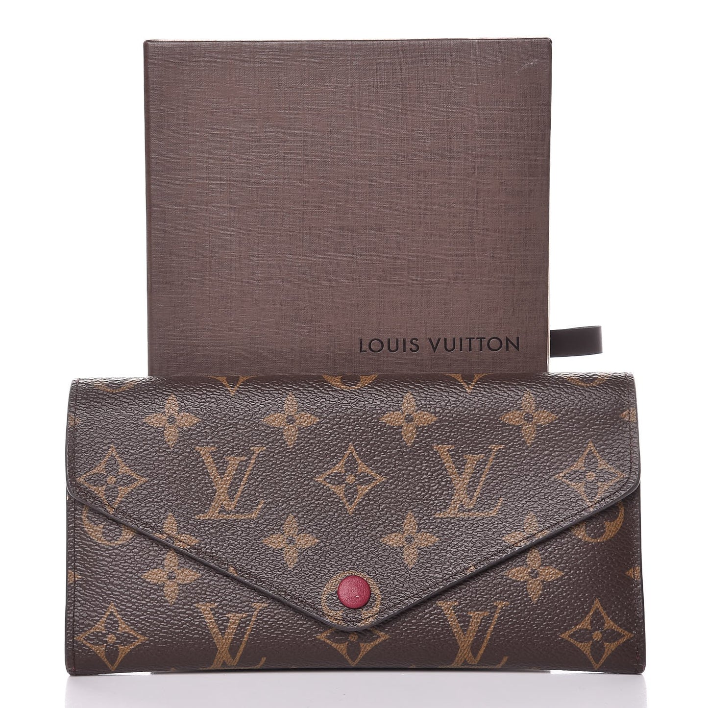 Monogram Josephine Wallet Fuchsia