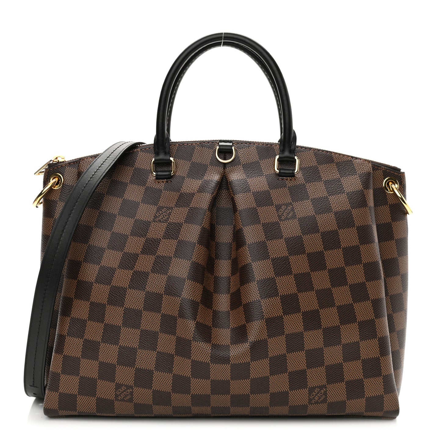 Damier Ebene Odeon Tote MM Black