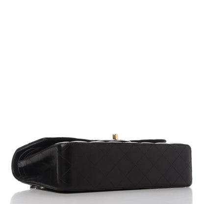 Chanel Lambskin Quilted Medium Double Flap Black 5 of 19
