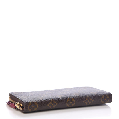Louis Vuitton Monogram Clemence Wallet Fuchsia 4 of 7