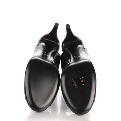 Chanel Patent Calfskin Lambskin Pumps 40 Black 5 of 8