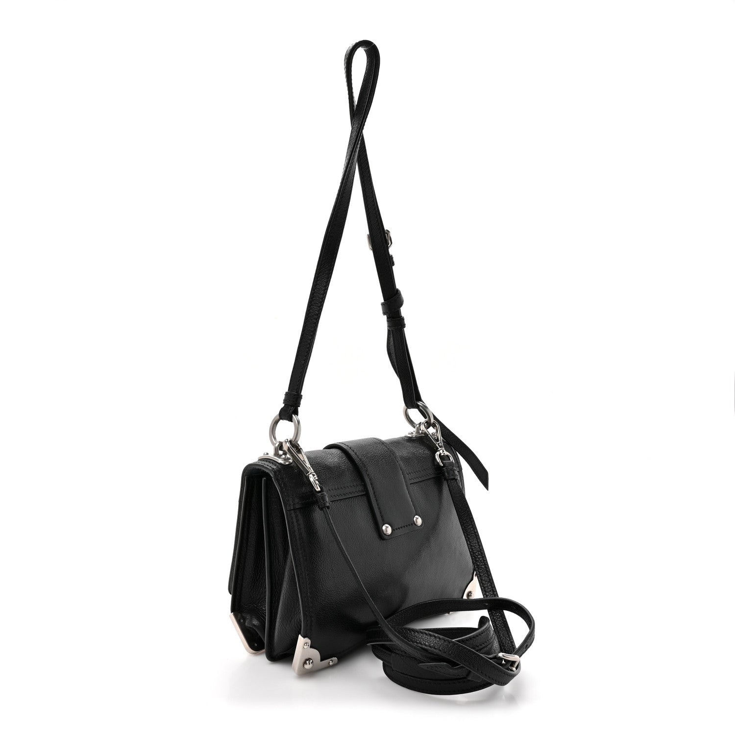 Prada Glace Calf Soft Cahier Bag Black Astrale 3 of 12