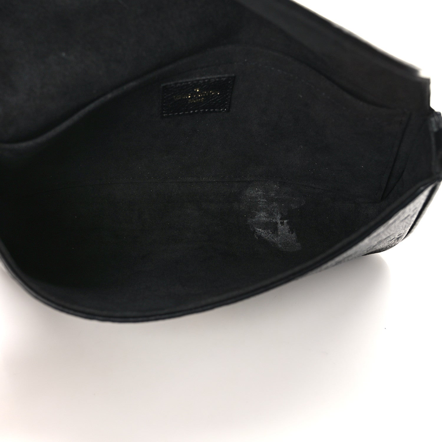 Louis Vuitton Empreinte Pochette Felicie Chain Wallet Black 6 of 13