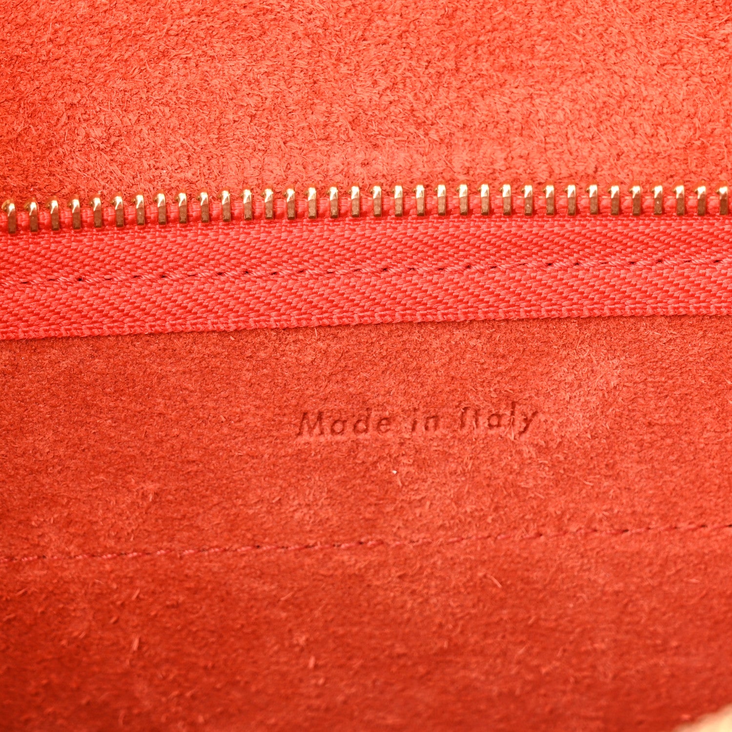 Celine Grained Calfskin Nano Belt Bag Carnelian 6 of 9