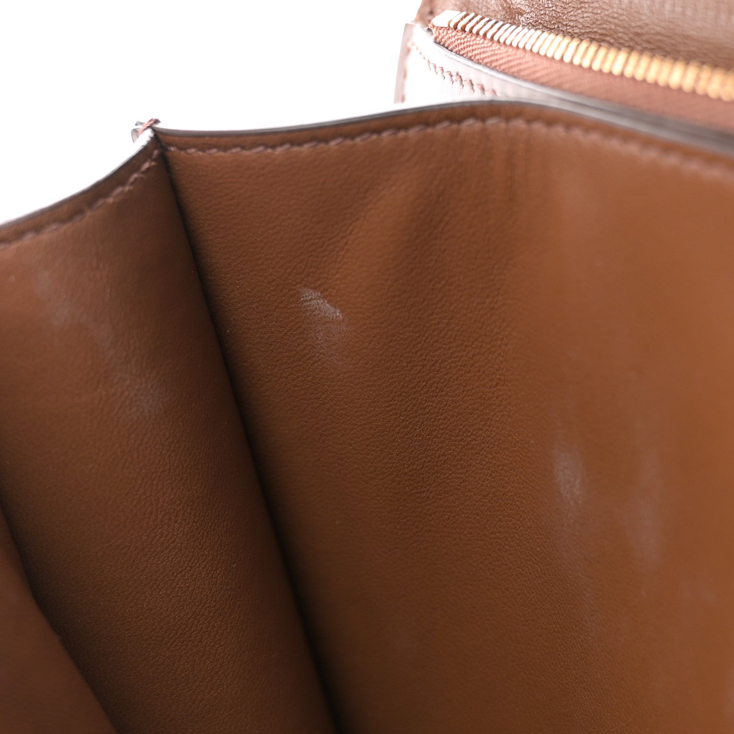 Celine Smooth Calfskin Medium Classic Box Flap Bag Camel 12 of 14