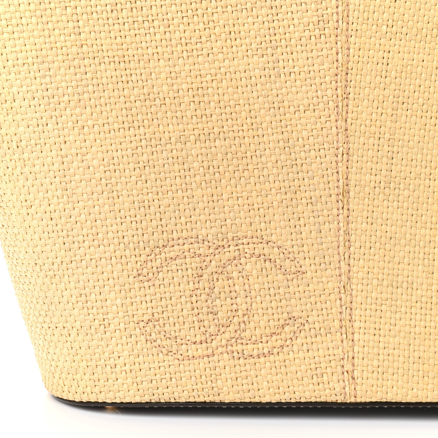 Chanel Straw Raffia Summer Tote Beige Brown 7 of 11