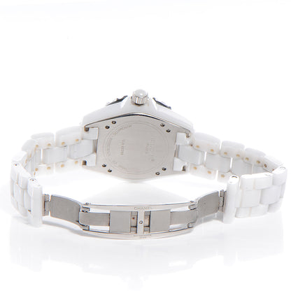 Chanel Stainless Steel Ceramic 38mm J12 Automatic Watch White 4 of 6