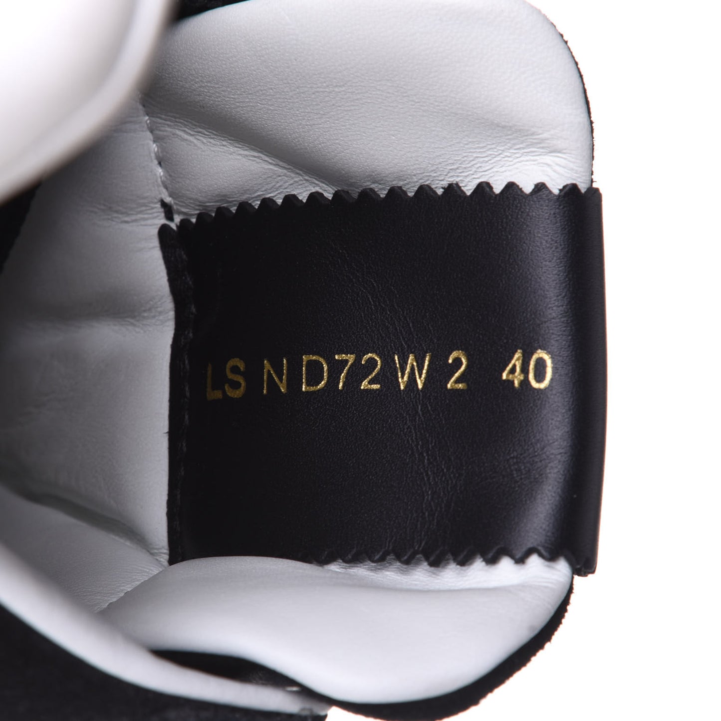 Suede Calfskin Womens Rockstud Flycrew Sneakers 40 Black White