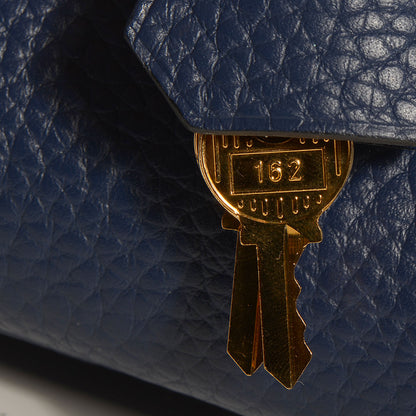 Hermes Taurillon Clemence Birkin 35 Bleu de Prusse 12 of 23