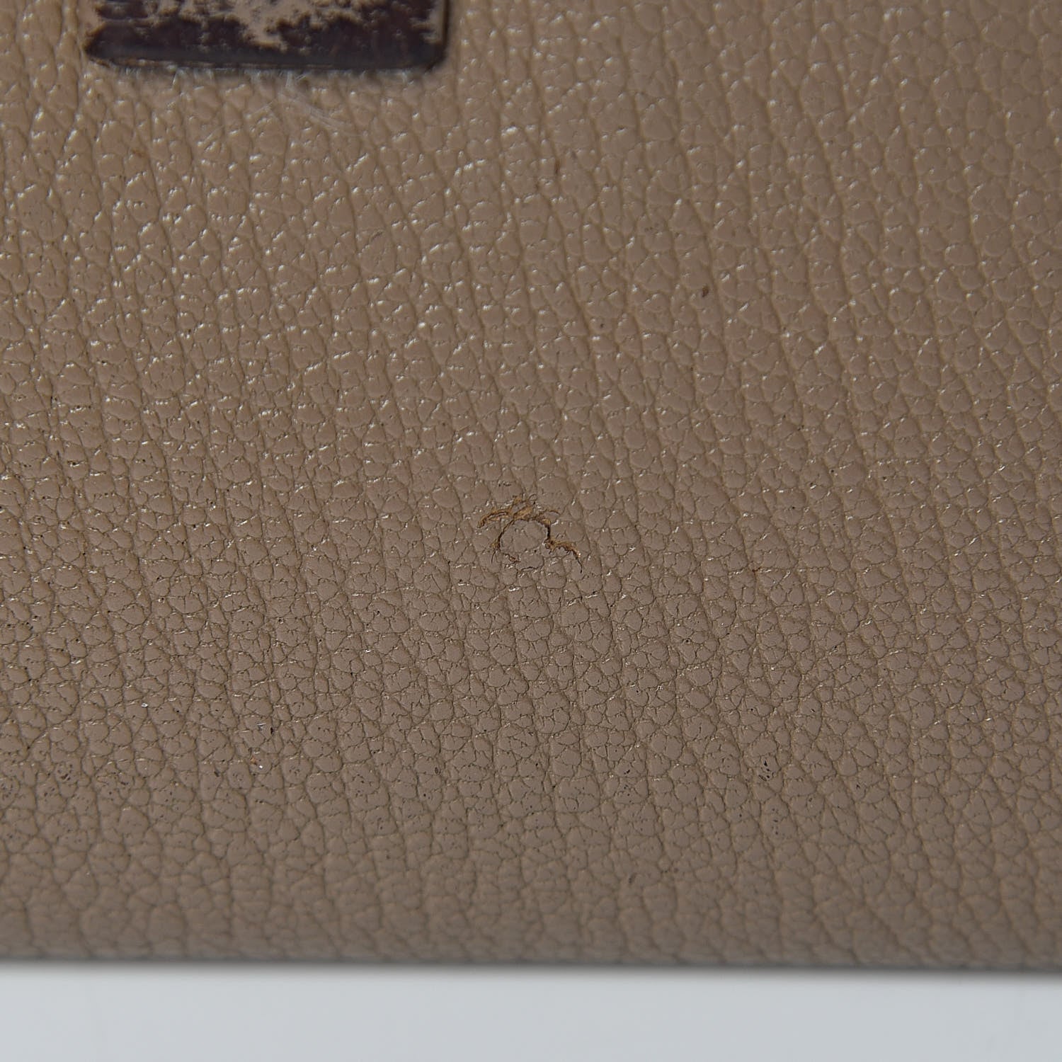 Hermes Chevre Mysore Bearn Gusset Wallet Etoupe 13 of 18