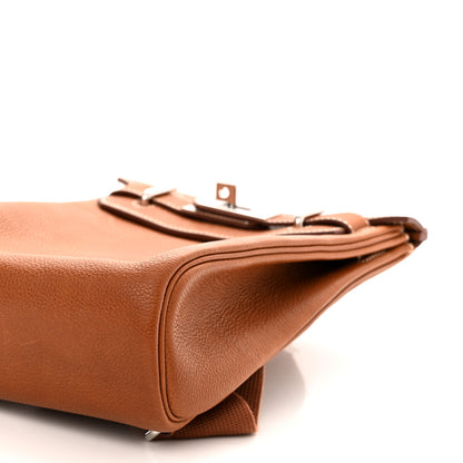 Hermes Natural Barenia Faubourg Hac A Dos PM Backpack Fauve 10 of 11