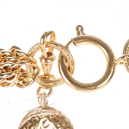 Chanel Multi Strand Chain Short Necklace Gold 5 of 6