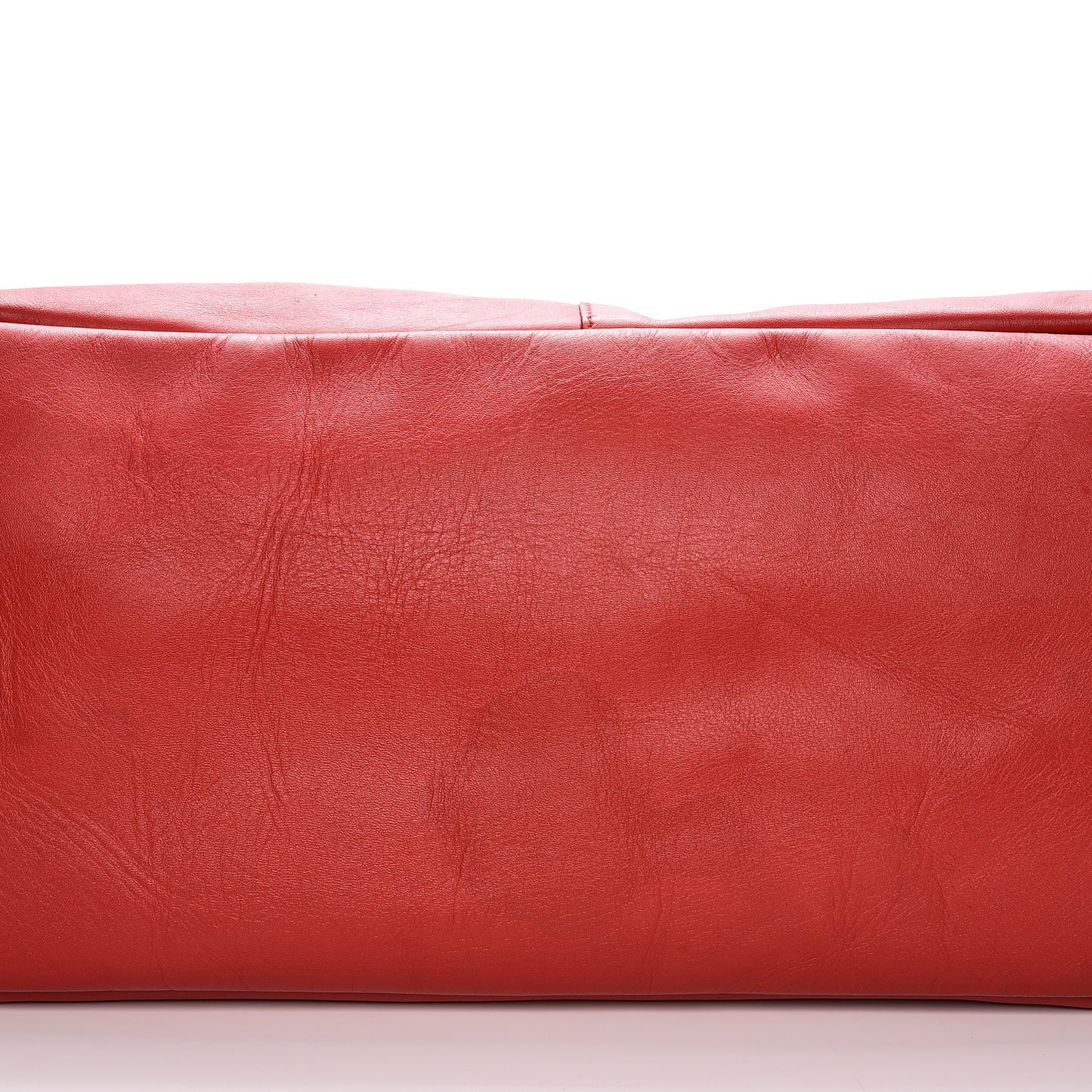 Calfskin Large Antigona Tote Red Black