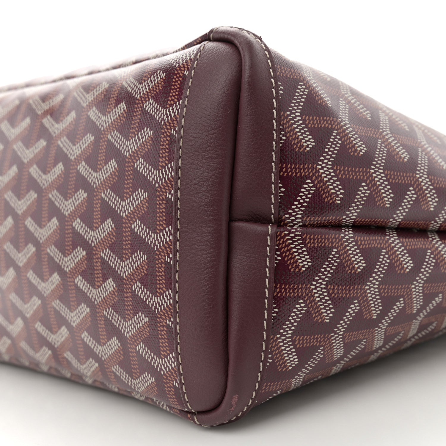 Goyard Goyardine Artois PM Burgundy 10 of 12