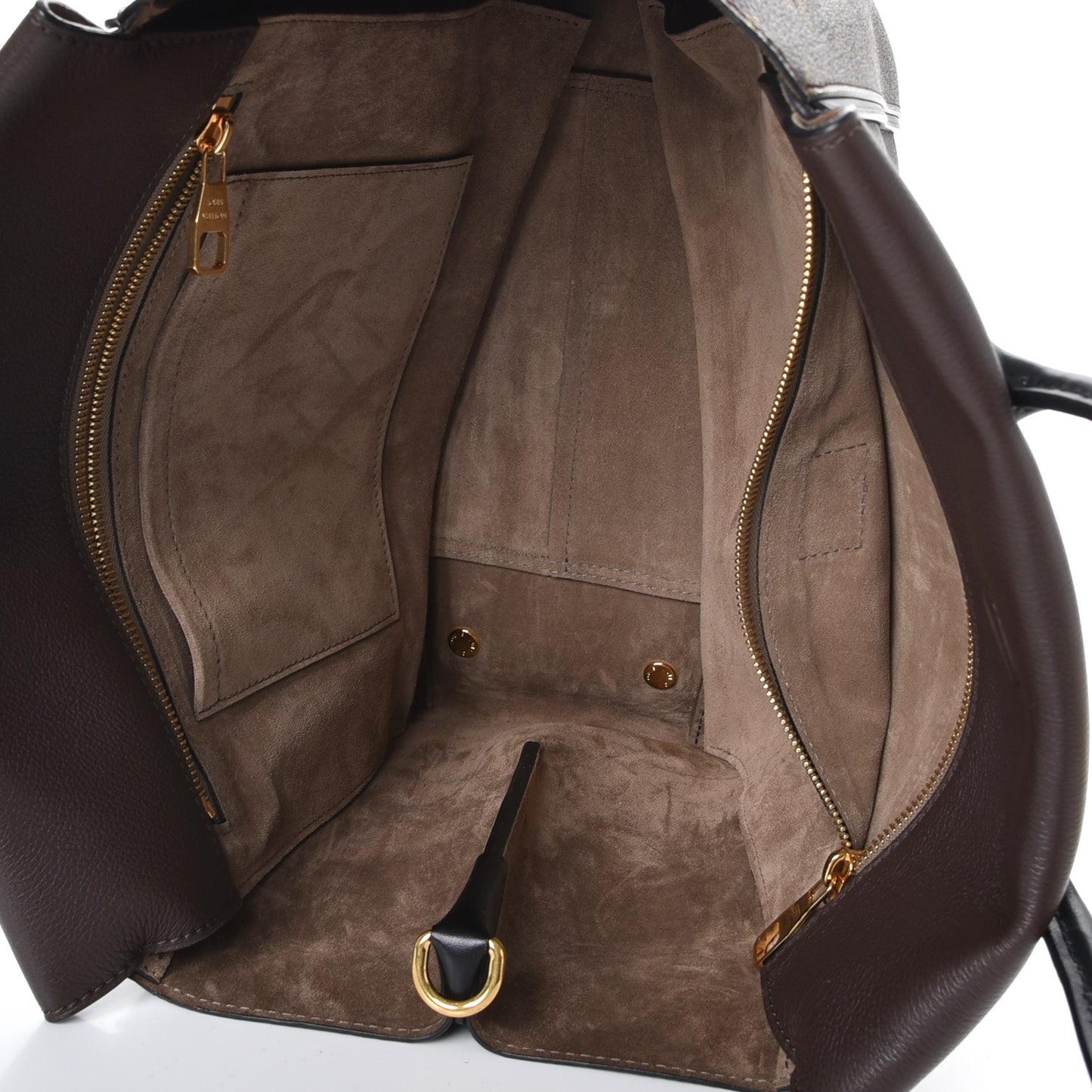 Veau Cachemire Monogram Tote W PM Chocolate