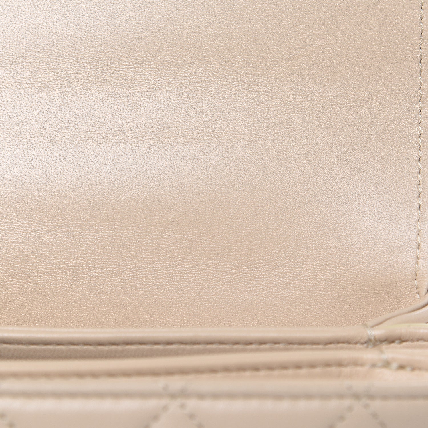 Chanel Lambskin Quilted Medium Trendy Spirit Top Handle Bag Beige 11 of 12