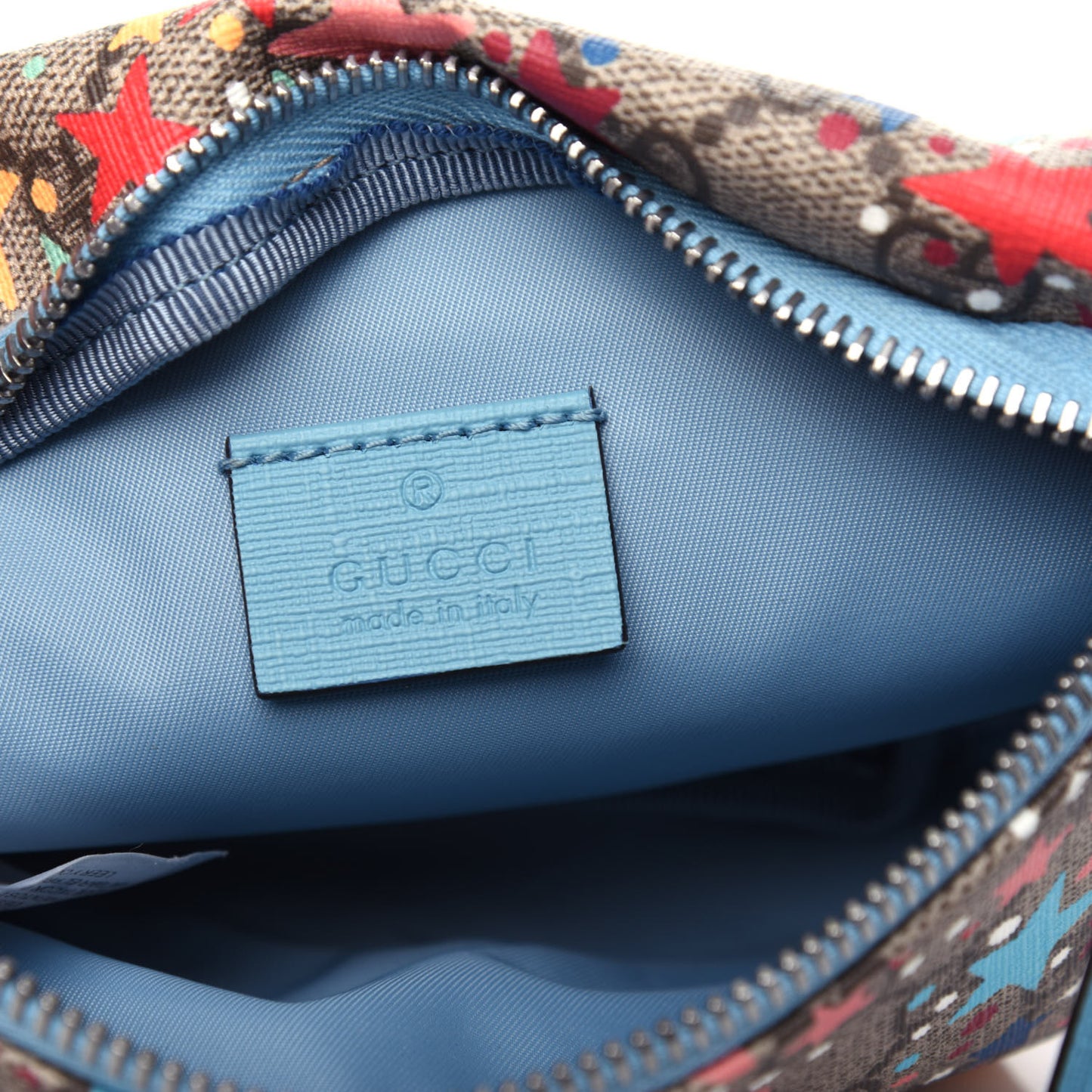 GG Supreme Monogram Childrens Star Print Belt Bag Multicolor