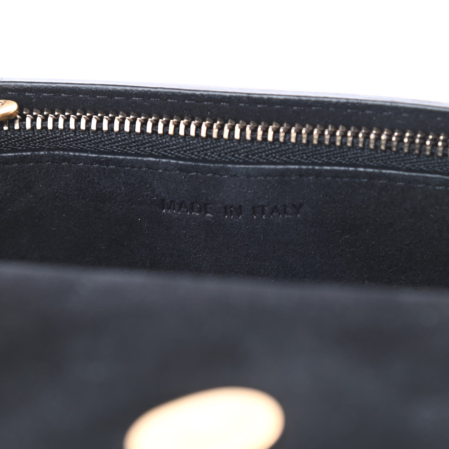 Christian Dior Grained Calfskin Saddle Belt Bag Black 7 of 13