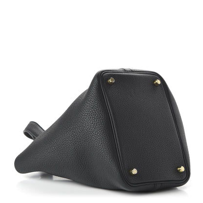 Hermes Taurillon Clemence Picotin Lock 18 PM Black 4 of 10