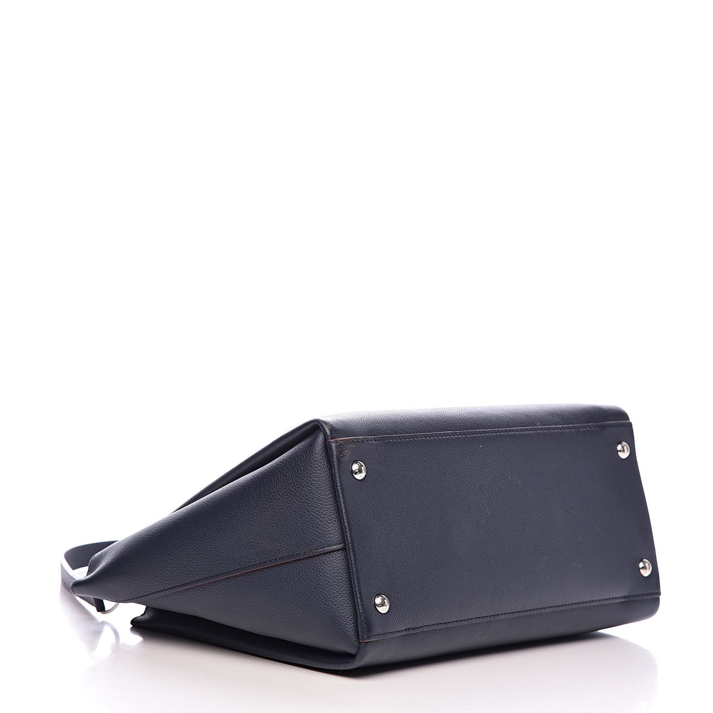 Calfskin Lockmeto Marine Rouge